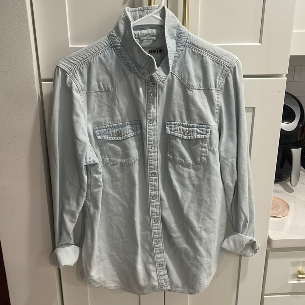 Denim Button Up